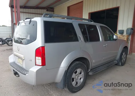 2007 Nissan Pathfinder Se z USA, uszkodzony, nr VIN 5N1AR18U87C630604